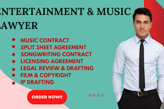 be your entertainment, sports, and film lawyer