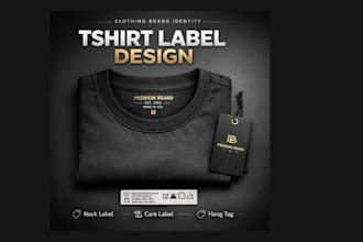 design clothing label neck label hang tag tshirt label design tshirt design