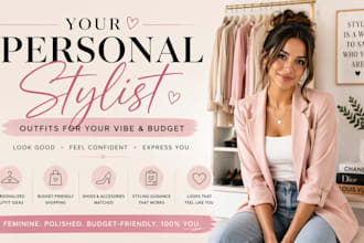 your personal stylist and create outfits for your vibe and budget