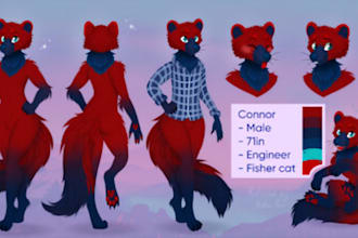fursona ref sheet anthro nsfw furry reference sheet furry ref sheet oc anime oc