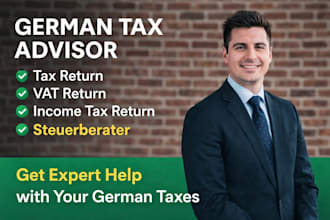 do german tax advisor tax return vat return income tax return tax steuerberater