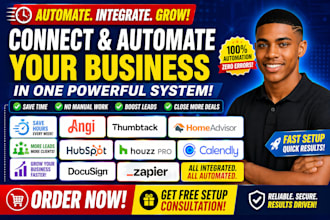integratte angi thumbtack homeadvisor hubspot houzz pro calendly docusign zapier