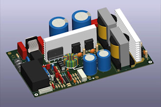 design smps, ac dc power supply bms, dc dc and voltage regulator pcb using kicad
