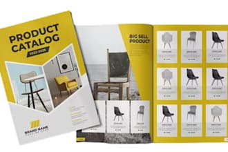 create b2b bulk product catalog spec sheet for industrial furniture supplier