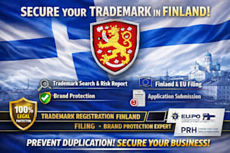trademark in finland wit legal search to secure your brand and prevent duplicate