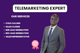 do telemarketing, cold calling, b2b lead generation,