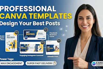 design canva social media templates for instagram and facebook canva template