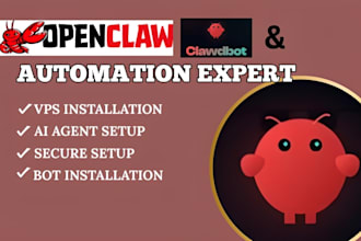 build ai agents with moltbot, n8n, openclaw and vps automation