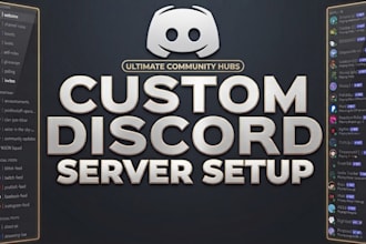 setup new and existing discord servers