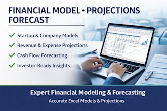 do financial modeling, valuation, financial analysis and forecasts