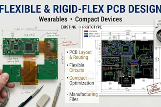 design flexible and rigid flex pcb for wearable devices and compact electronics