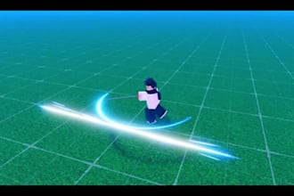 custom roblox vfx, roblox map, roblox combat ability vfx for your game