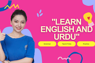 teach you urdu and english online
