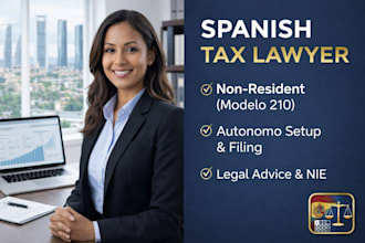 be your spanish tax lawyer for legal advice and tax compliance