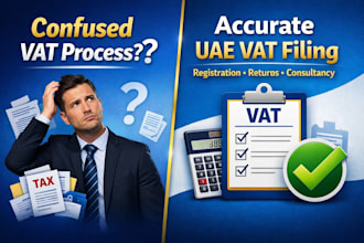 handle uae vat registration filing and consultancy