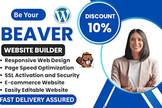 build fix customize responsive converting wordpress website using beaver builder