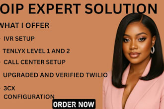 setup voip call center system inbound outbound and fix issues