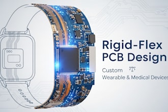 design custom rigid flex pcb for wearable and medical devices