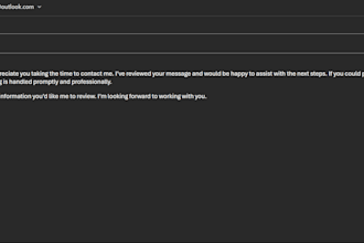 respond to emails professionally