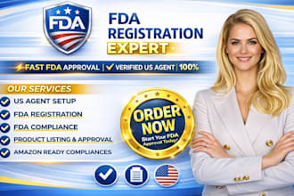 fda registration fda compliance fda us agent fda product listing for US approval