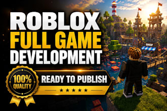 develop roblox full game creation, roblox game developer, roblox scripter