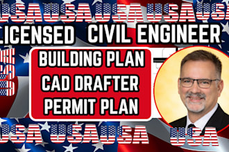 licensed engineer permit drawing building plan cad drafter michigan ohio stamp