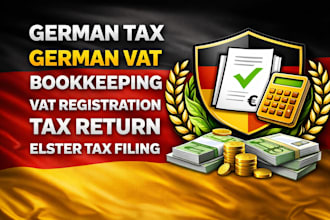 german tax german vat bookkeeping vat registration tax return elster tax filing