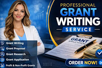 write government contract proposal grant writing rfp rfq and grant proposal