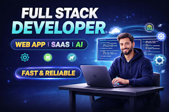 build your full stack web app or saas application