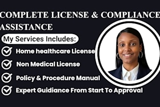 get license for home healthcare, non medical agencies in ohio, georgia, texas
