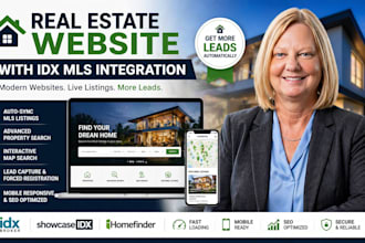 build a high converting real estate website with idx mls integration