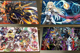 design custom playmat,tcg card game playmat,yugioh pokeman style