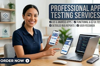 do usability testing website testing app testing QA manual testing UI ux testing