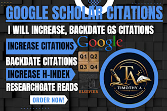 increase google scholar citation