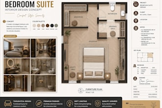 provide detailed interior shop drawings, floor plan, and 2d floor plans