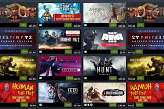design steam capsule banner design steam capsule art game art steam artwork