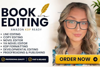 do copy and line editing, ya novel, thriller fiction developmental book editor