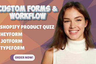 build forms, typeform jotform heyflow shopify product quiz octane scoreapp tally