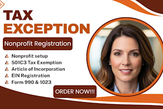 do nonprofit registration,501c3 tax exemption, form 1023,form 990,grant proposal