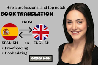 translate native spanish german italian book to UK and US english accurately