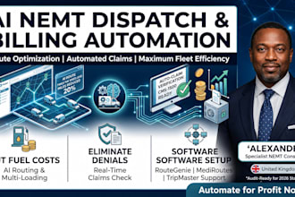 implement ai nemt dispatch software, route optimization, and billing automation