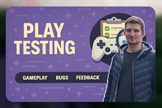 play test your video game as a professional game developer