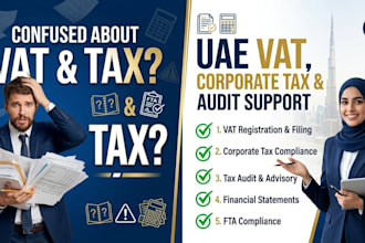 handle uae vat corporate tax and audit consultancy