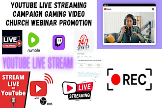 promote youtube live stream video marketing live viewers engagement
