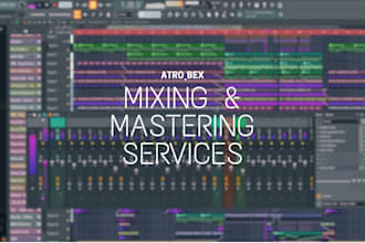 mix and mastering your track professionally