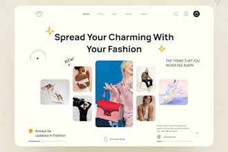 design professional wix and shopify website banner ads slider hero images design
