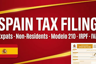 file your spanish tax return, modelo 210 and expat tax in spain