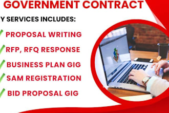 write winning government contract response to rfq rfp bid proposal solicitation