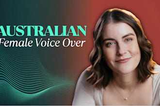 record a natural australian accent voice over