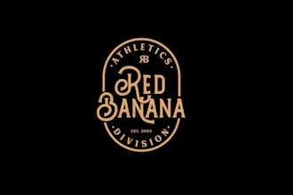 create vintage sport digital marketing agency logo